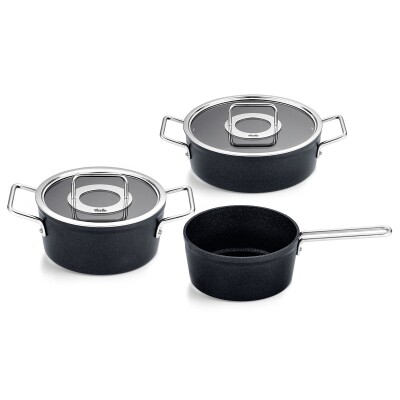 Fissler Vitaquick Edition 6+3,5 Litre Düdüklü Tencere + Adamant Tencere ve Tava Seti - 3