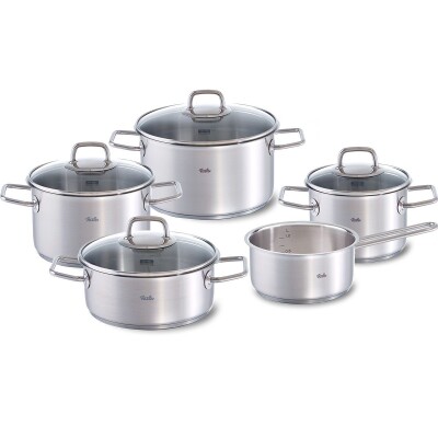 Fissler Vitaquick Edition 6+3,5 Litre Düdüklü Tencere + Viseo Tencere ve Tava Seti - 3