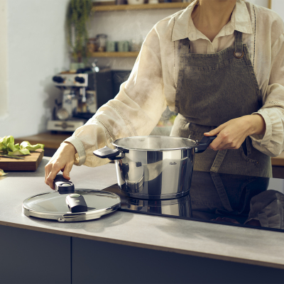 Fissler Vitaquick Elemental Düdüklü Tencere 4,5 Litre - 4
