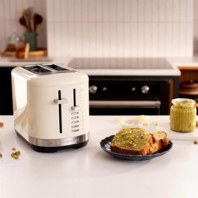 KitchenAid Manuel Kontrollü 2 Dilim Ekmek Kızartma Makinesi Almond Cream 5KMT2109 - 5