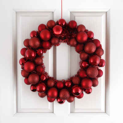 Koopman New Year Wreath With Berries - 2