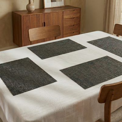 Maxstyle Coal 4 Parça Amerikan Servis 30x45 cm - 5