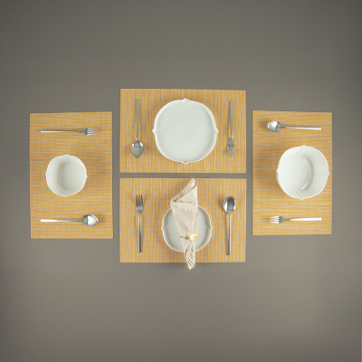 Maxstyle Horizon Safran 4 Parça Amerikan Servis 30x45 cm - 3