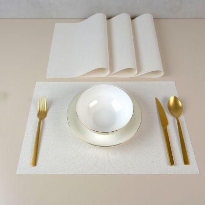 Maxstyle Reflect Whitegild 4 Parça Amerikan Servis 30x45 cm - MAXSTYLE