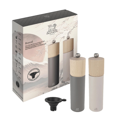Peugeot Boreal Duo 2 Parça Tuz & Karabiber Değirmeni Seti 21 cm - 1