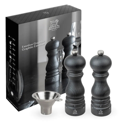 Peugeot Paris Graphite Karabiber Ve Tuz Değirmeni 18 Cm - 1