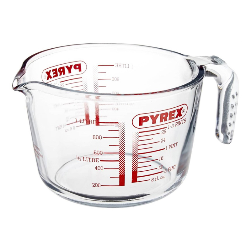 Pyrex Cam Ölçü Kabı 1 Litre - 1