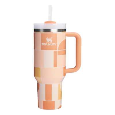 Stanley Quencher FlowState Apricot Court Geo Pipetli Termos 1.18 L - 1