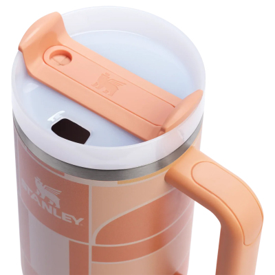 Stanley Quencher FlowState Apricot Court Geo Pipetli Termos 1.18 L - 3