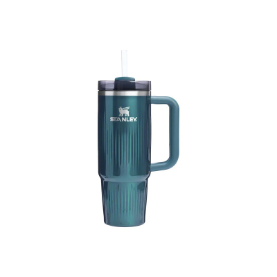 Stanley Quencher Fluted Pipetli Termos Bardak 0.89 Lt Turkuaz - 1