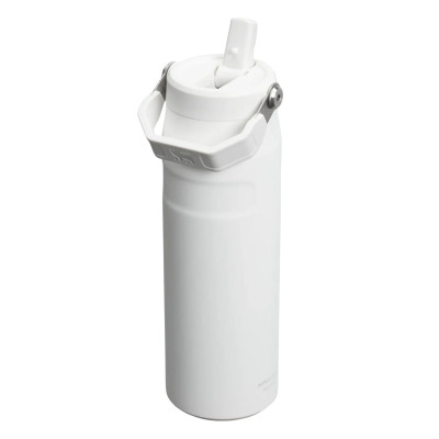 Stanley The Iceflow Flip Straw Pipetli Çelik Termos Beyaz 0,70 Litre - 2