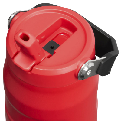 Stanley The Iceflow Flip Straw Pipetli Termos Kırmızı-Siyah 0.70 Litre - 3