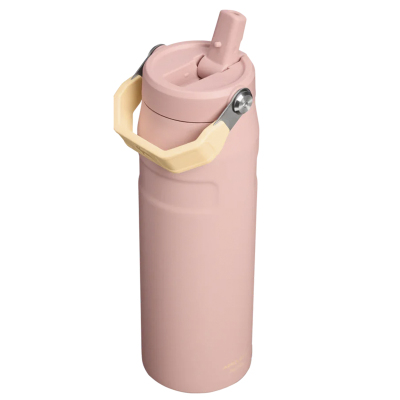 Stanley The Iceflow Flip Straw Pipetli Termos Şeftali Gülü 0.70 Litre - 2