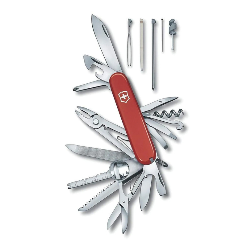 Victorinox Swiss Champ Deri Kılıflı Çakı (Blisterli) - 1