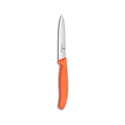Victorinox Swiss Classic Düz Soyma Bıçağı 10 cm Turuncu - 2
