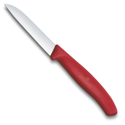 Victorinox Swiss Classic Düz Soyma Bıçak Kırmızı 8 cm - 2