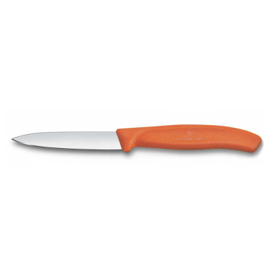 Victorinox Swiss Classic Düz Soyma Bıçak Turuncu 8 cm - 1