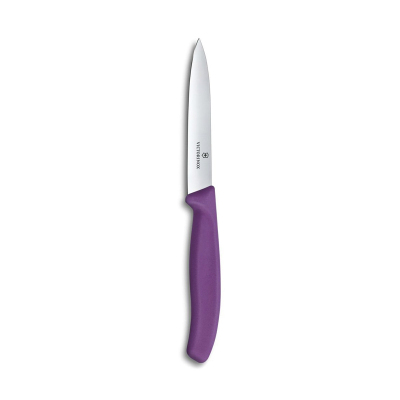 Victorinox Swiss Classic Sivri Uçlu Düz Soyma Bıçak Mor 10 cm - 2