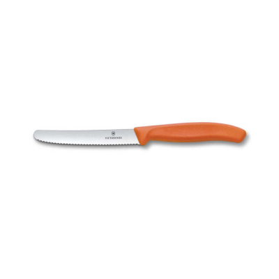 Victorinox Swiss Classic Tırtıklı Domates Bıçak Turuncu 11 cm - 1