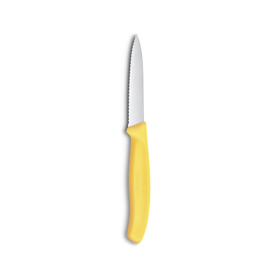 Victorinox Swiss Classic Tırtıklı Soyma Bıçak Sarı 8 cm - 3